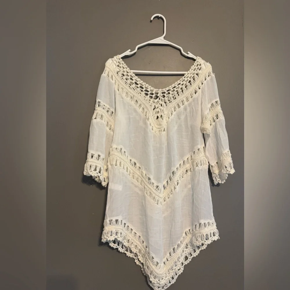 Viscose beach coverup - Picture 2 of 2